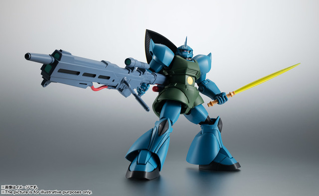 ガンダム0083」ガトー専用ゲルググ、“ROBOT魂”に登場！ 「ソロモンの