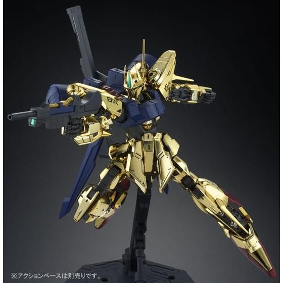 Zガンダム」光輝くゴールドメッキ！ 百式改MGガンプラが再販