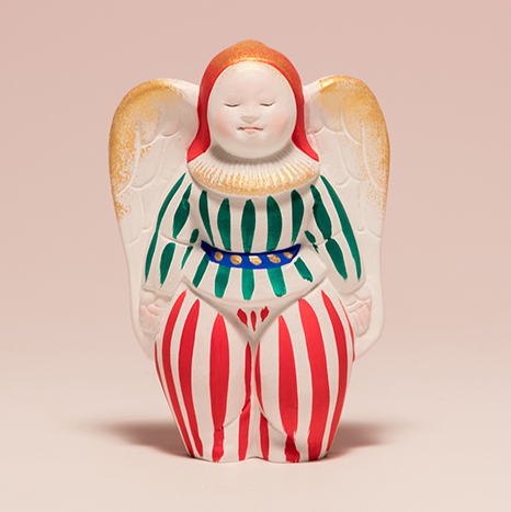 〈希少〉博多人形 中村人形 中村信喬氏 クリスマス マーケット限定品 希少〉博多人形 中村人形 中村信喬氏 クリスマス マーケット限定