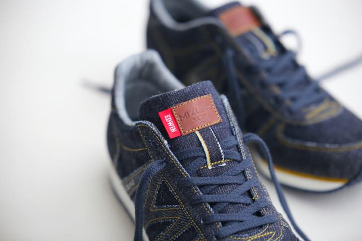 EDWIN MIZUNO MR1 Indigo Blue デニム　ミズノ EDWIN x MIZUNO MR1 Indigo Blue – EDWIN CONCEPT SHOP