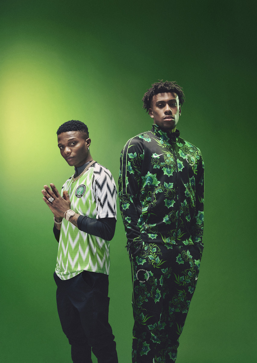 ナイキが手掛けるサッカー・ナイジェリア代表のユニホーム