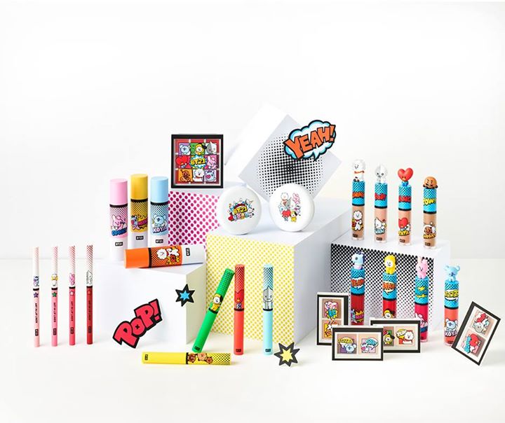 BTSのキャラクター「BT21 」のオリジナルコスメ（WWDJAPAN.com）