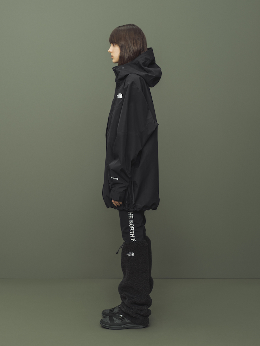 THE NORTH FACE×HYKE レッグウォーマー黒 ハイク」 × 「ザ・ノース・フェイス」のラストコレクションが発売