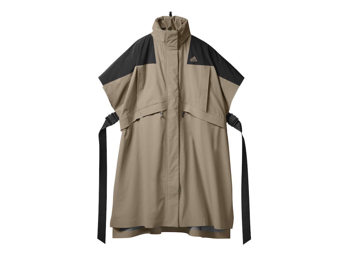 Hyke✖️adidas  レインポンチョ ハイク」 × 「アディダス」秋冬コレクション発売 アーカイブ生地