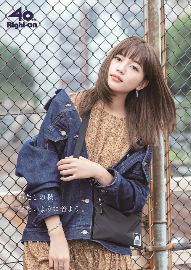 オーバーサイズテーラードジャケット　ベージュ　川口春奈着用 ライトオンが川口春奈を新イメージキャラクターに起用（WWDJAPAN）