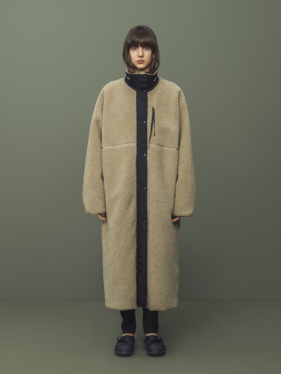 サイズS 新品HYKE the north face Tec Boa Coat