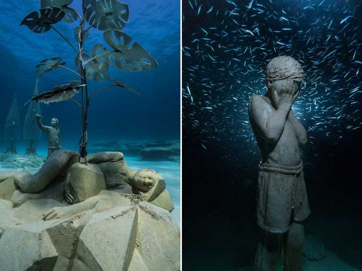 地中海・キプロス沖に海底彫刻美術館がオープン（BUSINESS INSIDER JAPAN）