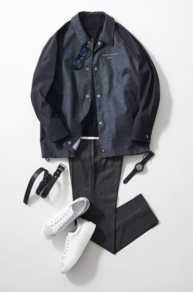 MACKINTOSH/マッキントッシュ EDIT. コーチジャケット MACKINTOSH（マッキントッシュ）のストリート感漂うコーチ