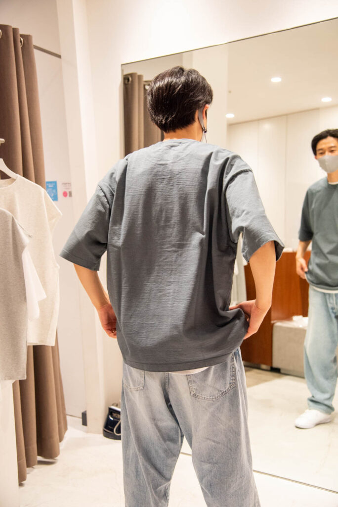 AURALEE（オーラリー）＞ スタンドアップ Tシャツ auralee stand up