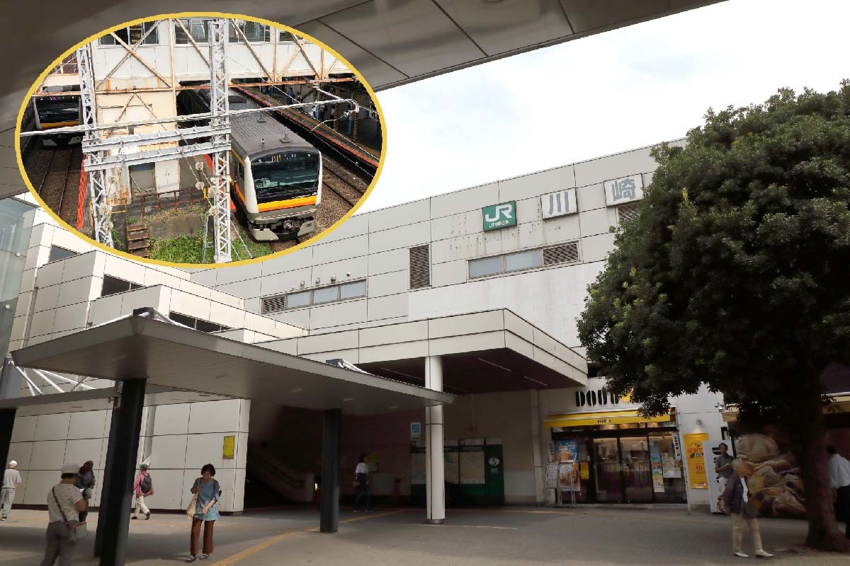 中央線 停車駅のご案内 鉄道 電車 廃品 2001年 当時物 現状品