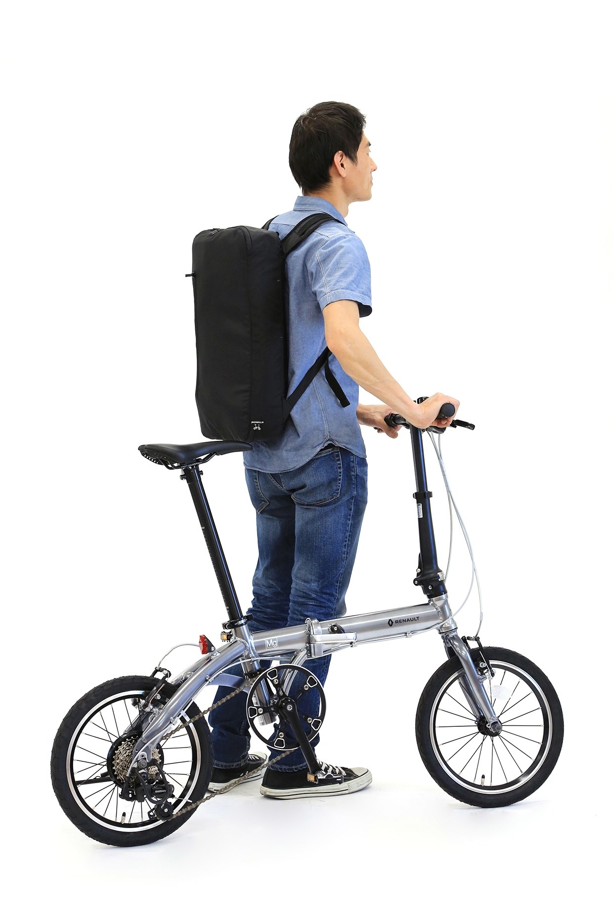 折り畳み自転車も入る！「キャスター付き3WAYバッグ」（Bicycle Club）