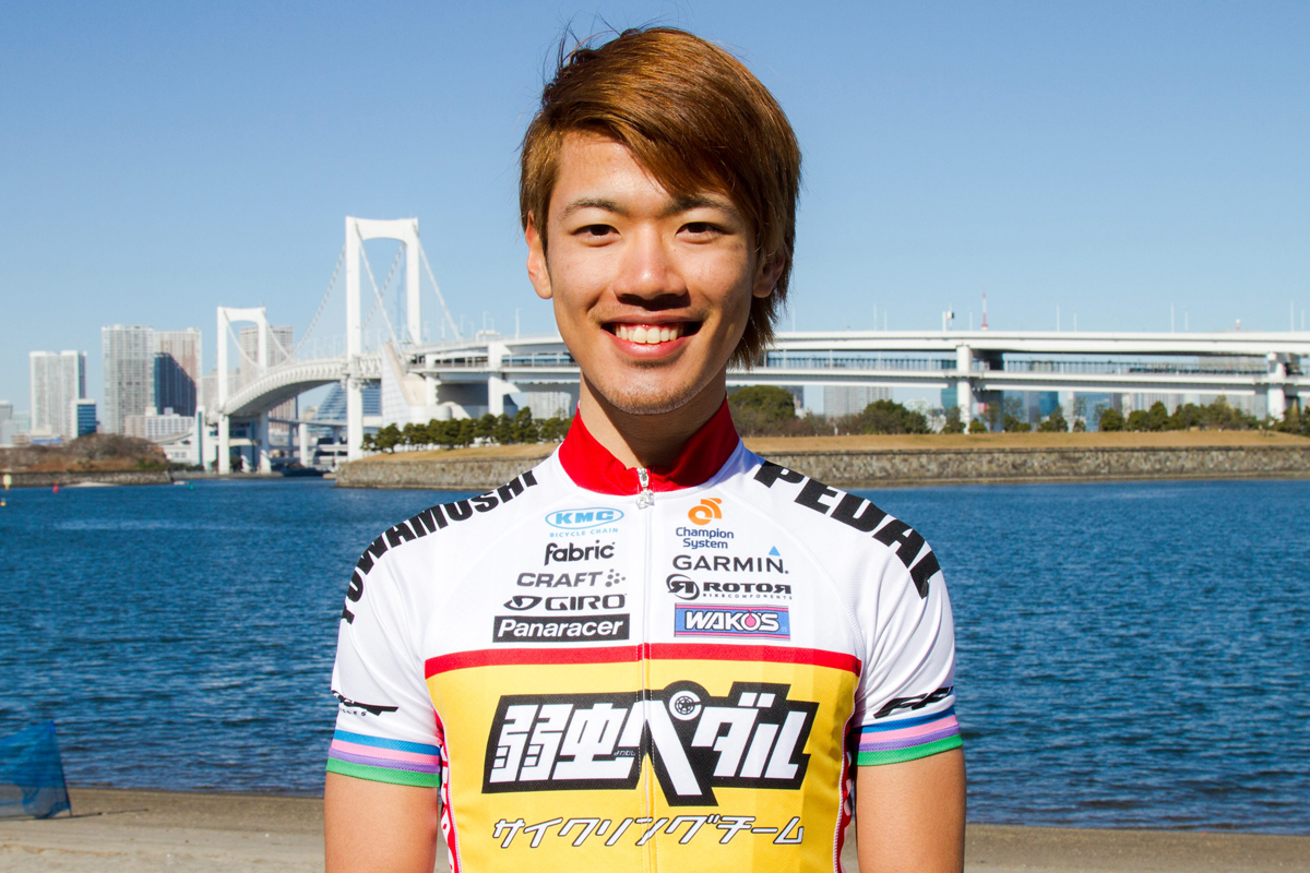 弱虫ペダルサイクリングチーム所属の前田公平がジャイアントとMTB機材