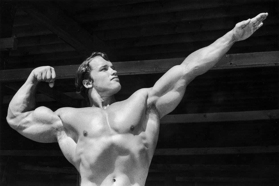 72歳アーノルド・シュワルツェネッガー、若き日の写真（Esquire
