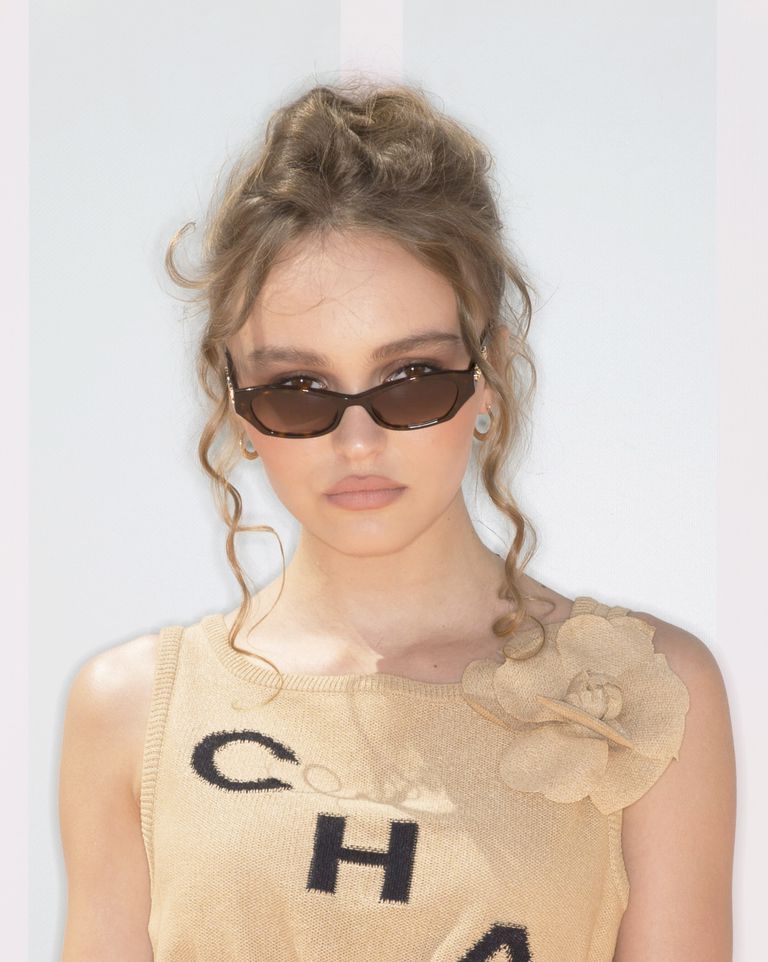 希少☆CHANELシャネル☆丸型ミラーサングラスピンクパールリリーローズ 