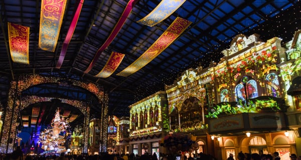 東京ディズニーランドの35周年クリスマス！アニバーサリーイヤー