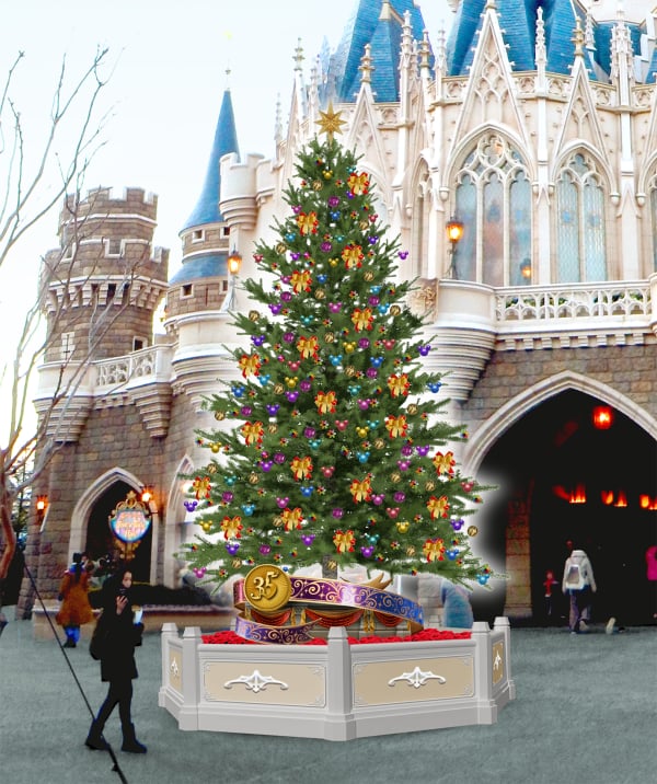 東京ディズニーリゾート クリスマスコレクション 35周年 Disney/ディズニー】クリスマスツリーの飾りに35周年記念