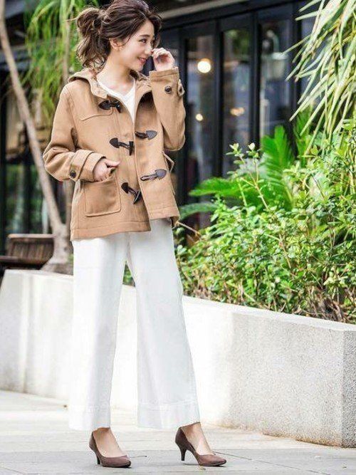 アナザーエディション【M】ダッフルコート フード付きアウター 冬服 