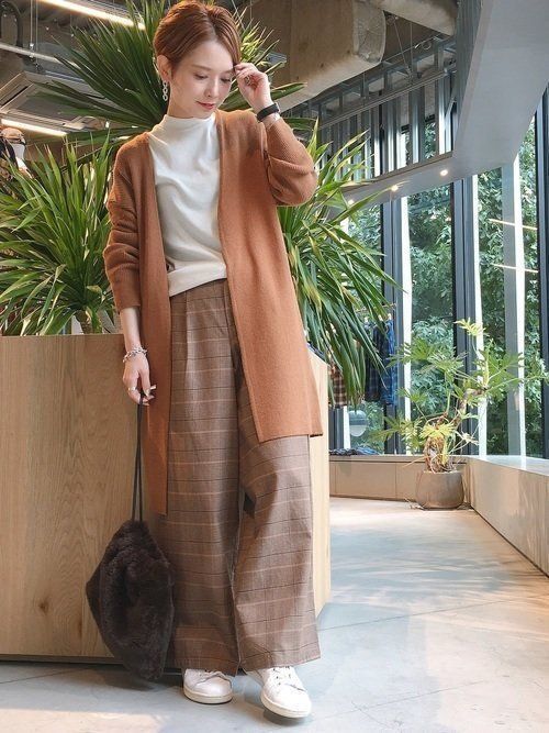 大人のグレンチェックパンツおすすめコーデ30選（サンキュ！）