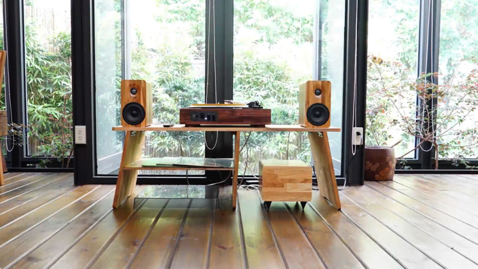 LPプレイヤー　木製の台 LPプレイヤー 木製の台 Yahoo!オークション - 「木製レコード