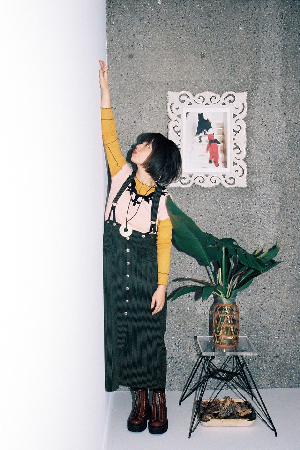 【mother/DEPT/eriさん】mother チャイナ服風デニムジャケット mother/DEPT/eriさん】mother チャイナ服風デニムジャケット