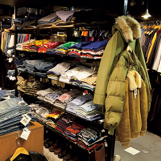 最近の古着屋事情。普遍的なアメカジを掘るにはこの4店（GINZA）