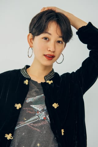 ヌキテパのチャイナジャケットをMichelさんが自由に着まわし（GINZA）