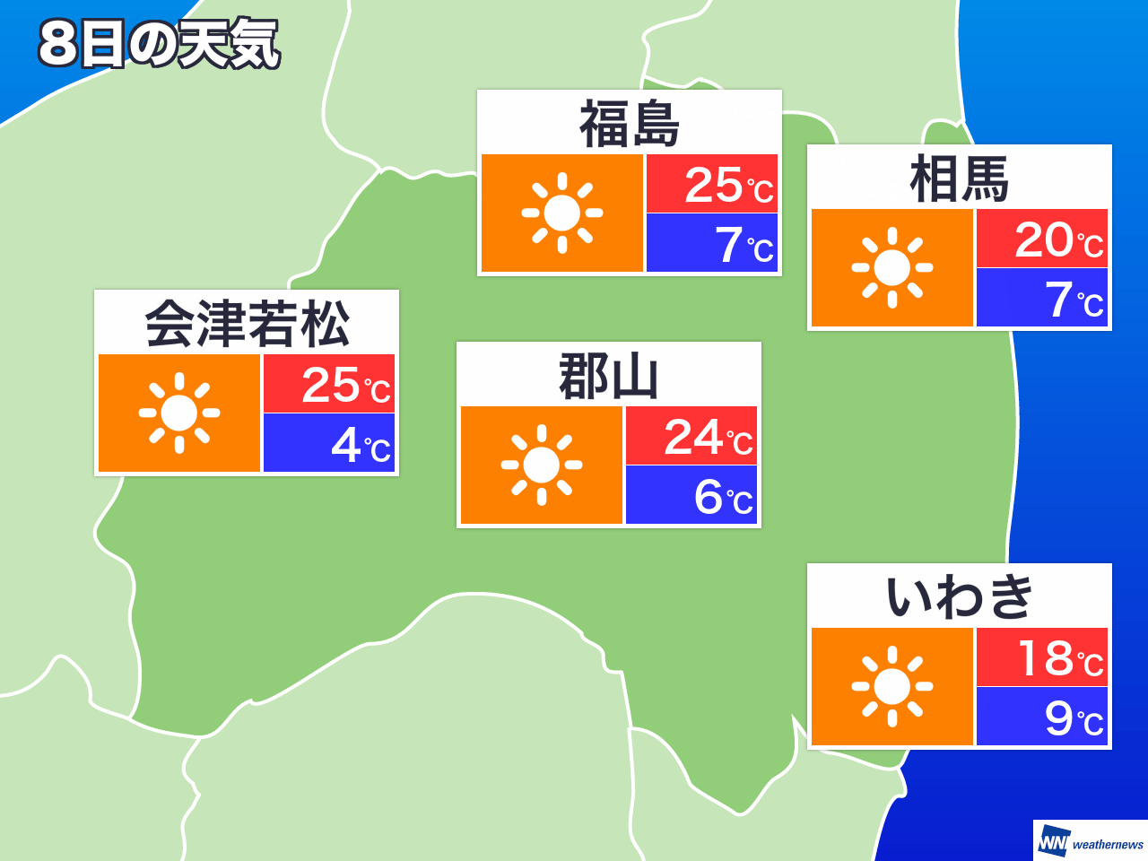 5月8日 天気