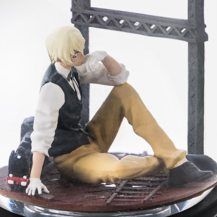 名探偵コナン」コナン、蘭、キッド、赤井、安室をイメージしたスノー