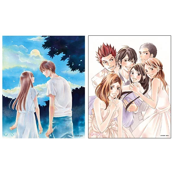 君に届け」原画展で椎名軽穂がサイン会、展示内容やグッズの詳細