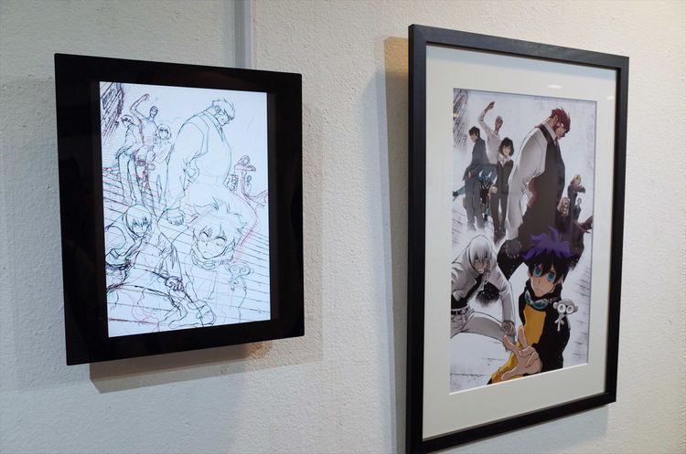 トライガン 内藤泰弘先生 アクリル 額装入り 複製原画 TRIGUN』内藤泰弘先生の直筆サイン入り複製原画が登場