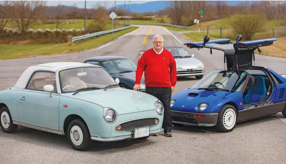日産フィガロ】アメリカで大人気 在庫200台/400万円超えも 理由は可愛