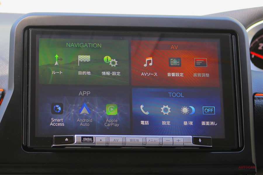 クラリオンに驚いた 新カーナビ「NXV987D」、クアッド・ビュー／Door