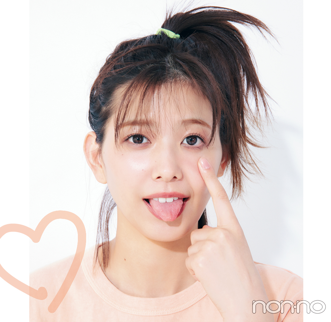 菅井友香（欅坂46）が、渡邉理佐をほっとけない理由。【vol.5】（non-no）