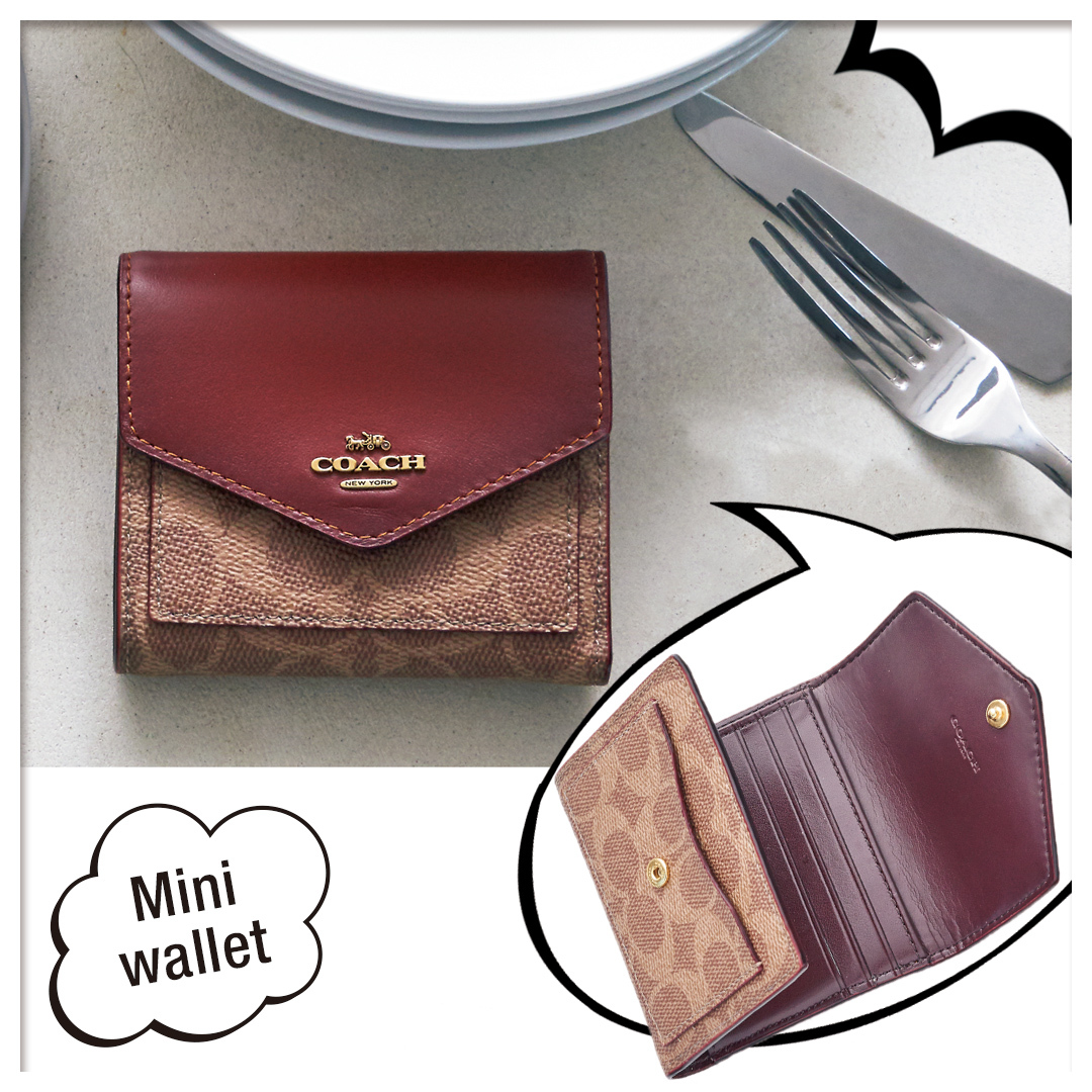 コーチ　ミニ財布 レディース ミニ財布(二つ折り&三つ折り) | COACH コーチ公式
