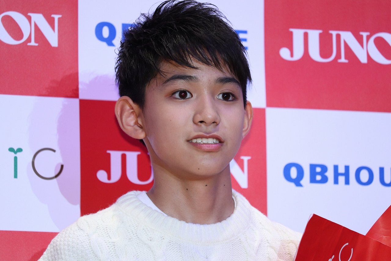 武田真治、12歳のジュノン・スーパーボーイグランプリに