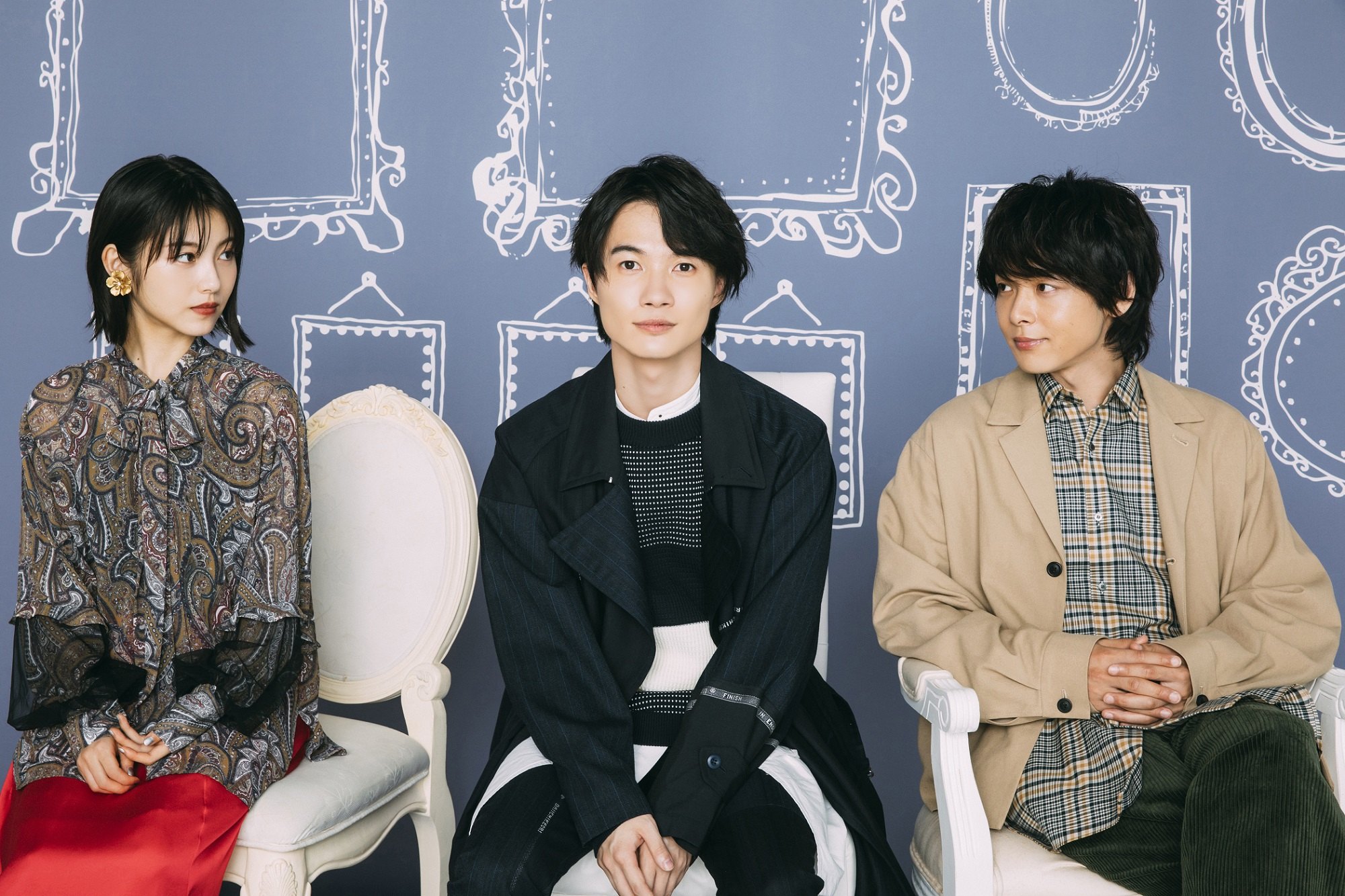 浜辺美波 神木隆之介 中村倫也 直筆サイン入りチェキ 屍人荘の殺人