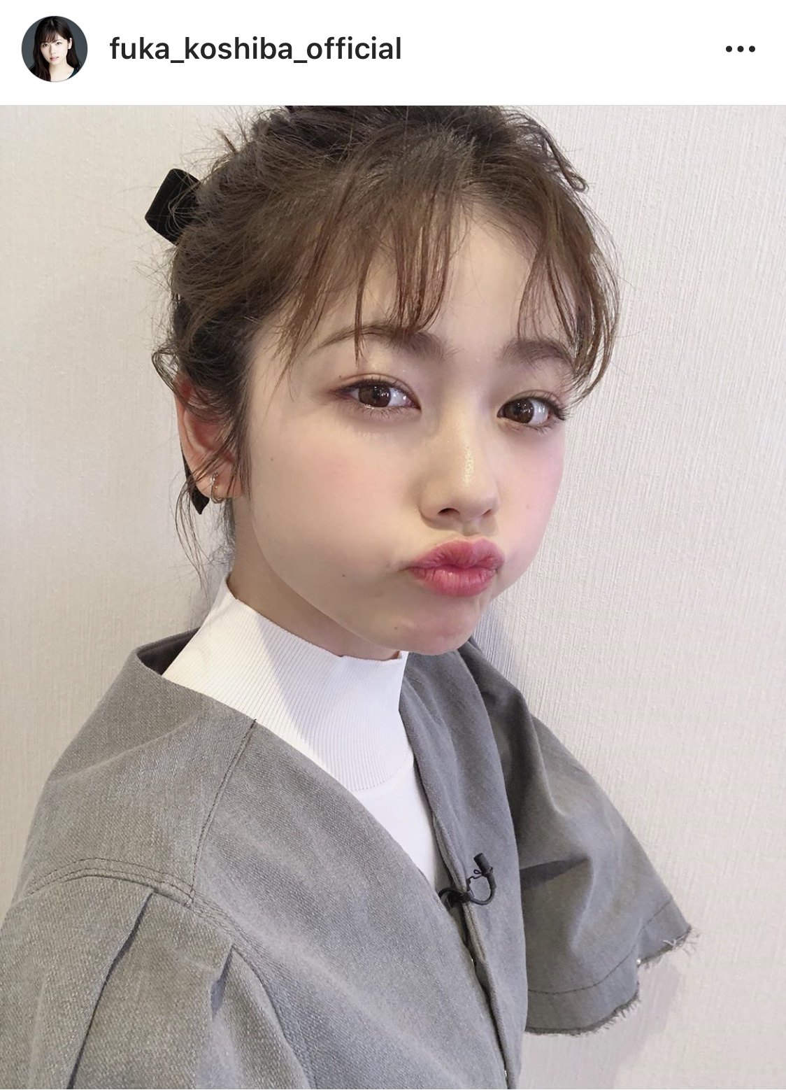 小柴風花    顔アップ 小芝風花、癒やしの“ぷく顔”SHOTにファン悶絶！「キュン死するわ」「天使だ…」（ザテレビジョン）