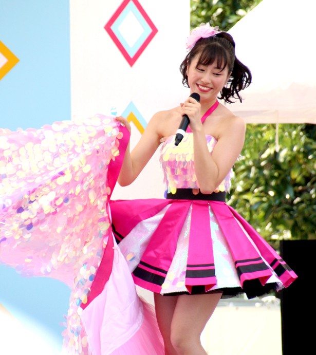 ももクロの“王道アイドル”あーりん「脱いじゃおうかしら」お台場が熱狂