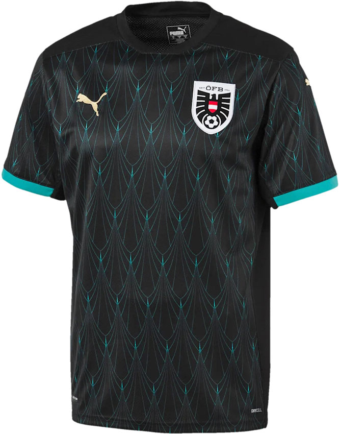未使用】PUMA オーストリア代表 20/21 アウェイ ユニフォーム S
