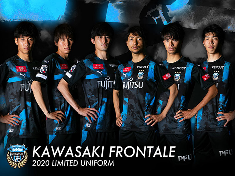川崎フロンターレ　ユニフォーム　2020年　XXL 川崎フロンターレ、「ユニオンジャック柄」の2020夏季限定ユニフォーム