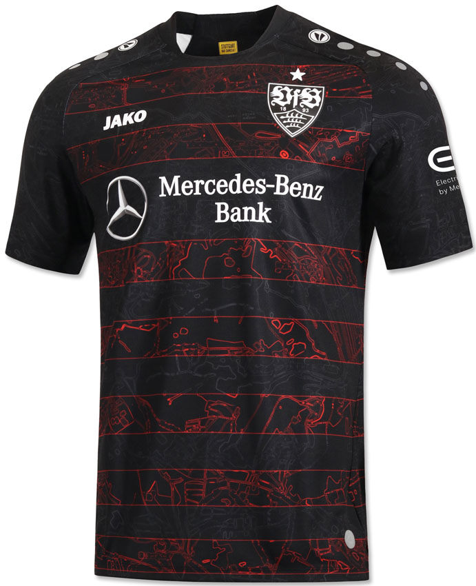 遠藤のシュトゥットガルト、2020-21新ユニフォーム発表！「地図柄」も