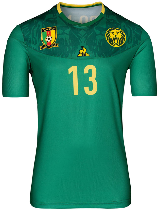 日本戦でも着る？カメルーン代表、2019ユニフォームは「久しぶりのle