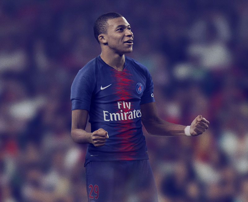 パリ・サンジェルマン、2018-19新ユニフォームを発表！新色の背番号も