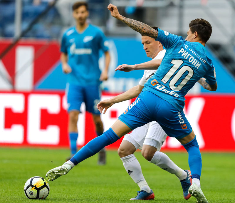 ゼニト・サンクトペテルブルク、「矢」がモチーフの2018-19新