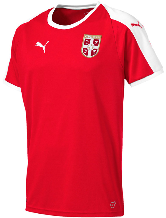 支給品セルビア代表代表ミレンコビッチ選手ユニフォーム PUMAワールド