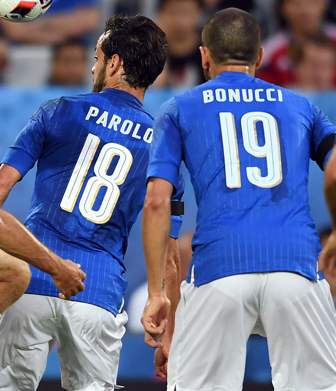 イタリア代表 ユニフォーム 19番 BONUCCI イタリア代表 ボヌッチ