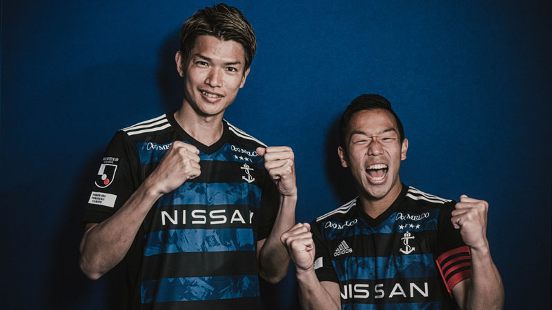 横浜F・マリノス、夏の限定ユニフォームを発表!デザインは 横浜F・マリノス、夏の限定ユニフォームを発表!デザインは
