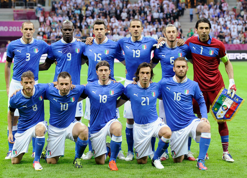 EURO伝説ユニ！2012年イタリア代表、「決勝で散った青の