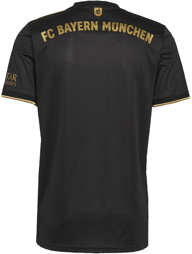 FCバイエルン・ミュンヘン 21/22 アウェイ 黒/金 　最終価格 FCバイエルン・ミュンヘン 21/22 アウェイ 黒/金 最終価格 美品