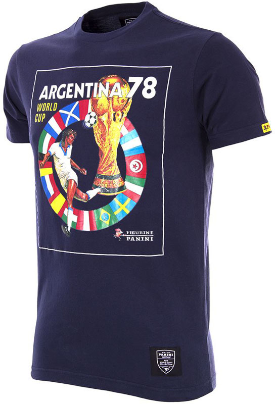 あのPANINIのW杯ステッカーアルバムTシャツが登場！“COPA”とのコラボだ